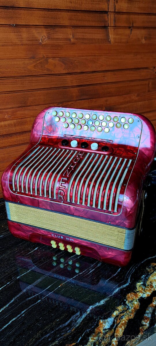 Heligónka Hohner club 3 M - 3