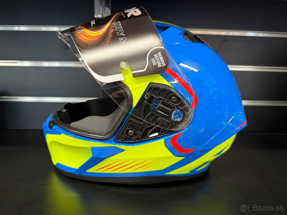 Airoh Valor prilba - blue yellow - 3