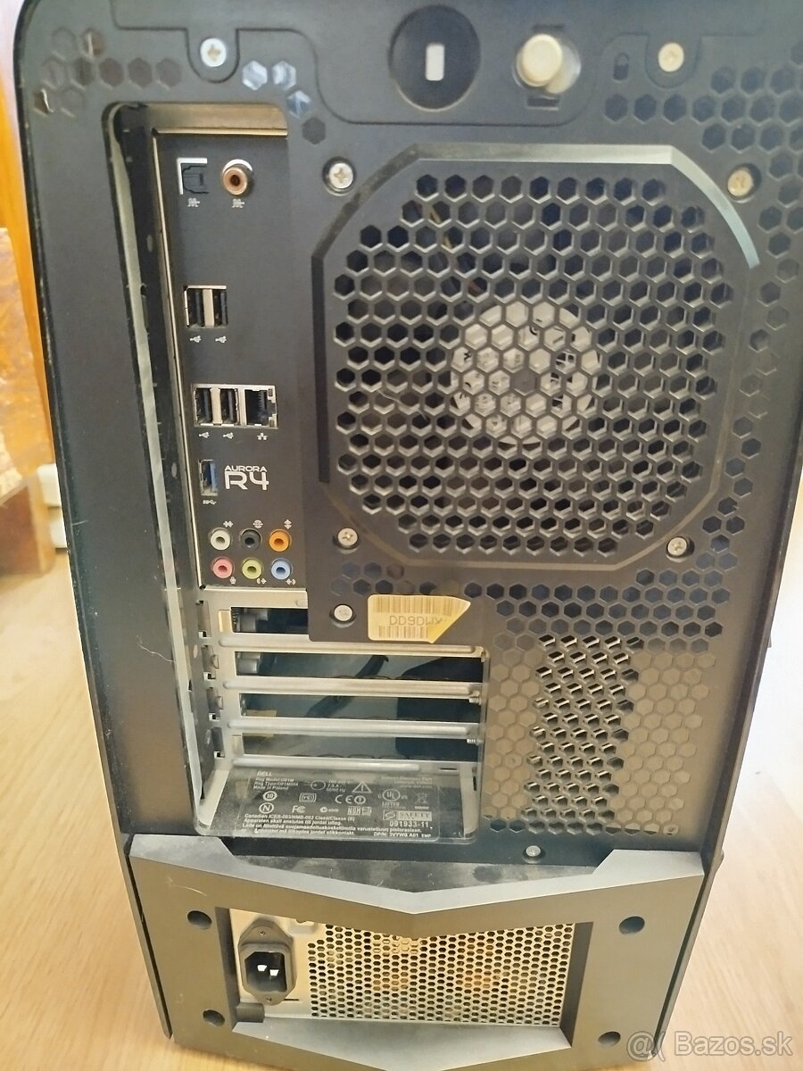 Alienware Aurora R4 i7, GTX 1070, 16GB RAM, Monitor - 3