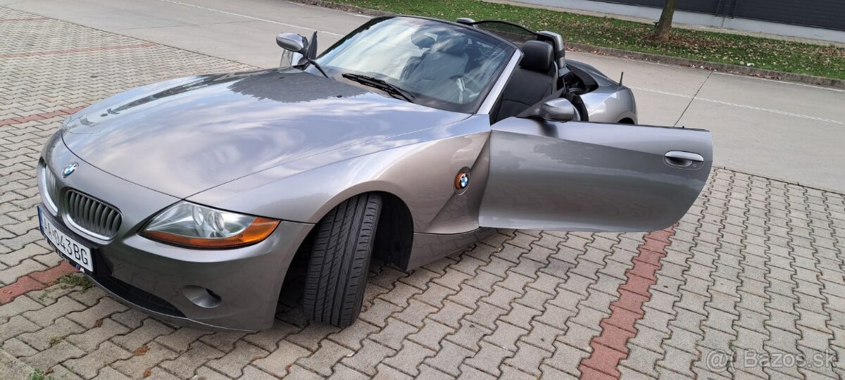 BMW Z4 e85 2003, 3.0i M54 6 st. manuál - zimná cena - 3
