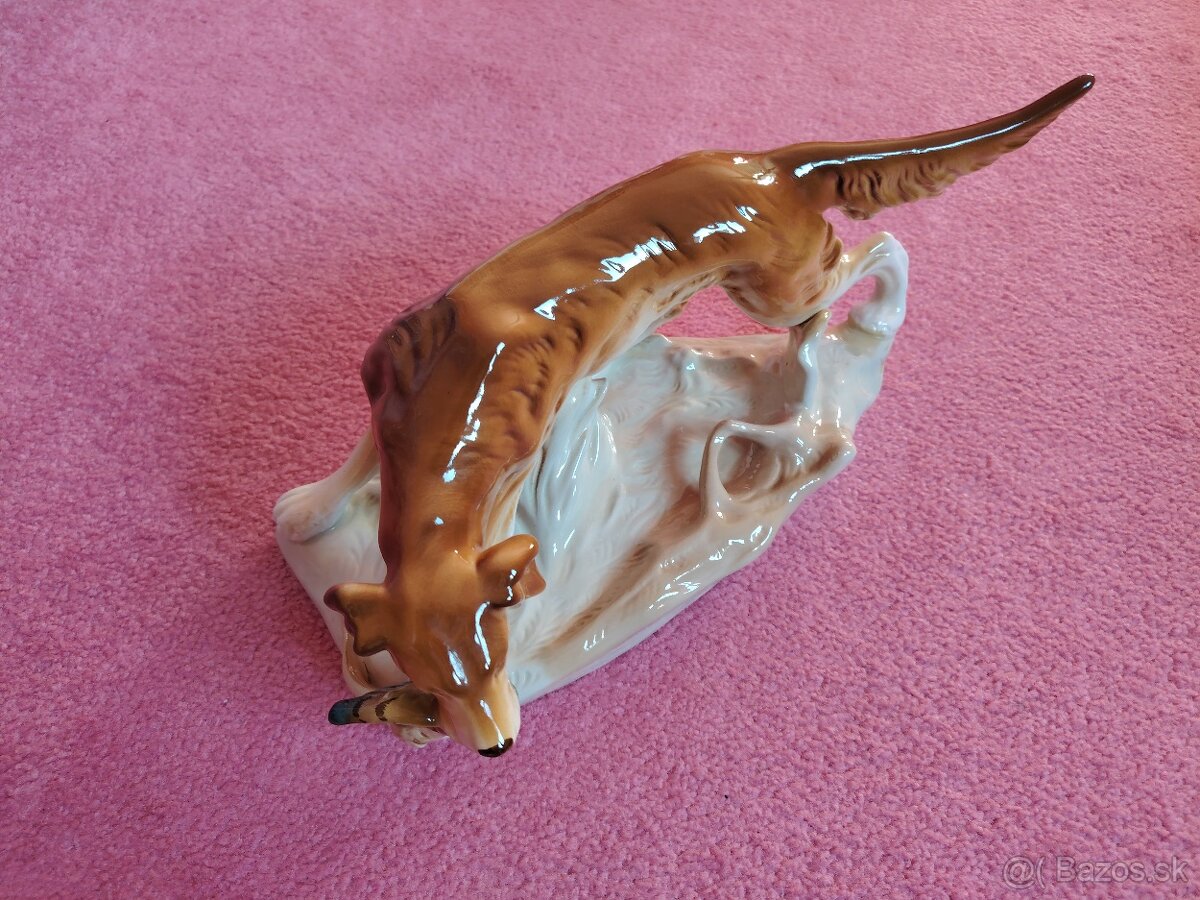 Royal Dux poľovný pes - 3