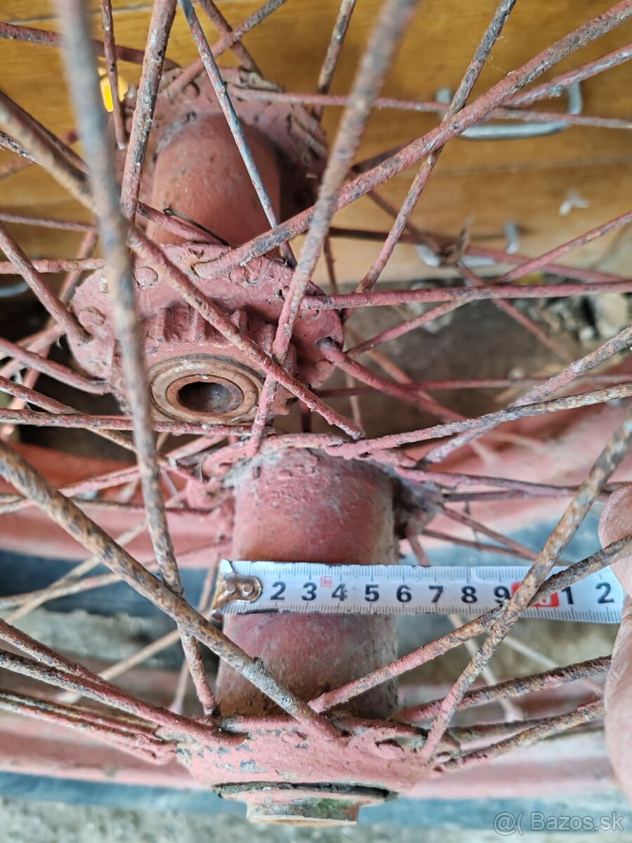 Veterán dve kolesá Jawa pérák - 3