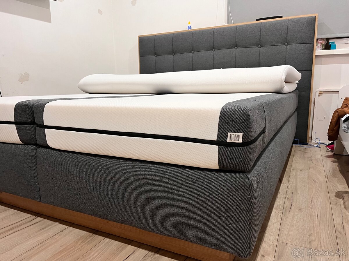 Boxspring manželská posteľ 160x200 - 3