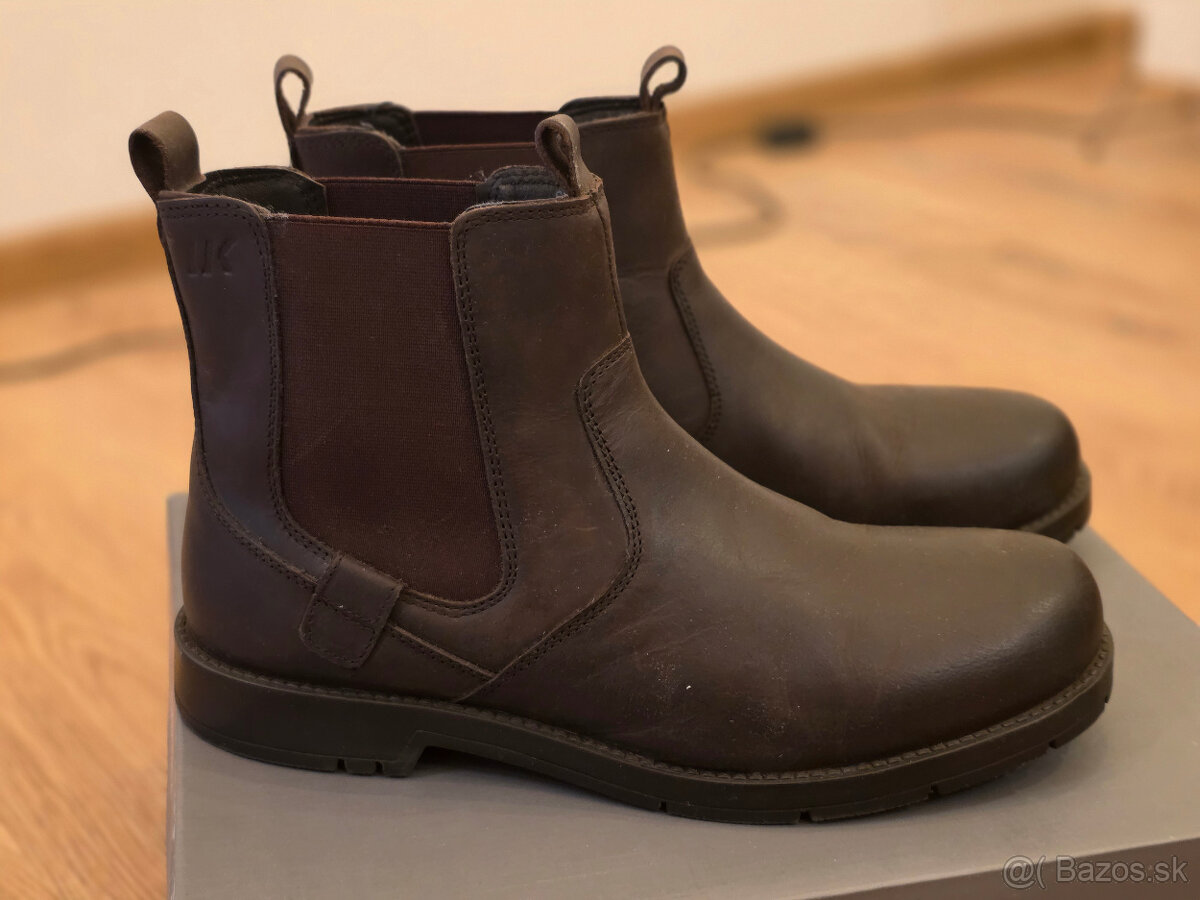 Pánske kožené topánky 42 - 3