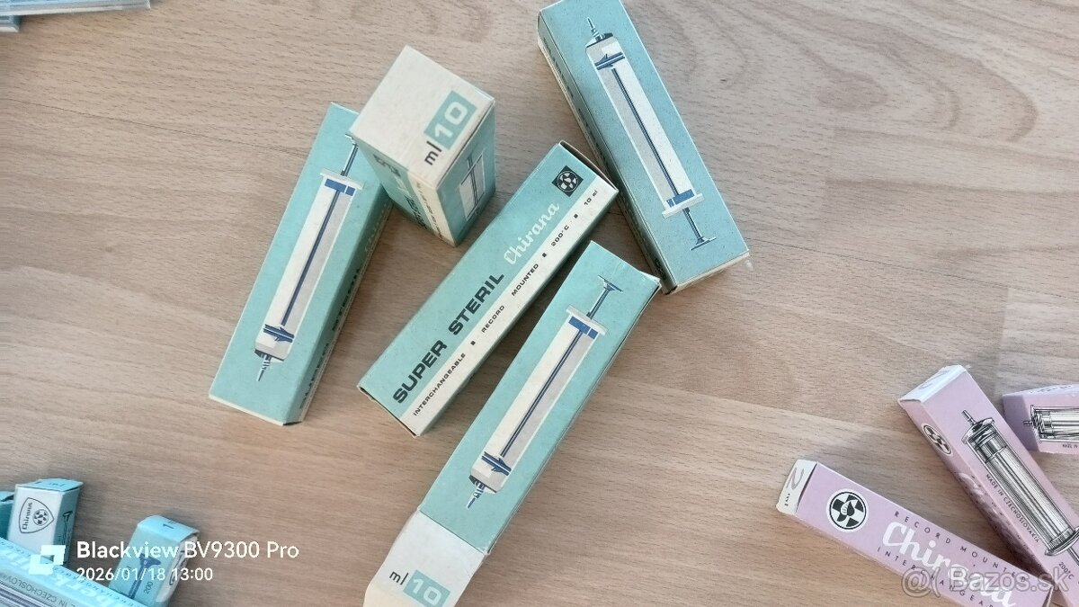 Sklenené striekačky CHIRANA - 3