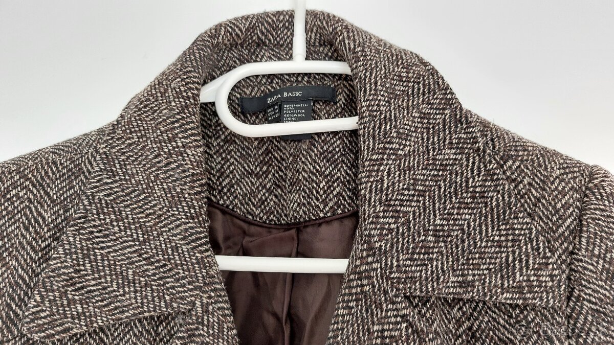 Kabát Zara veľkosť M - 3