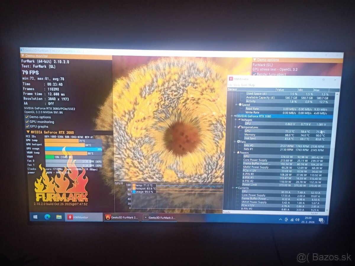 ASUS ROG STRIX GeForce RTX 3080 10GB - 3