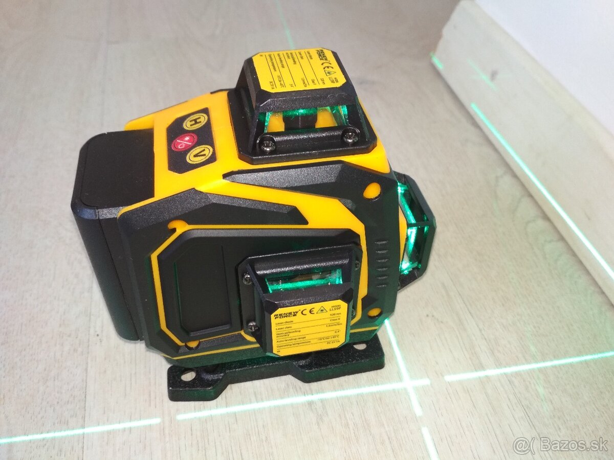 16-liniovy krížový samonivelačný laser - 3