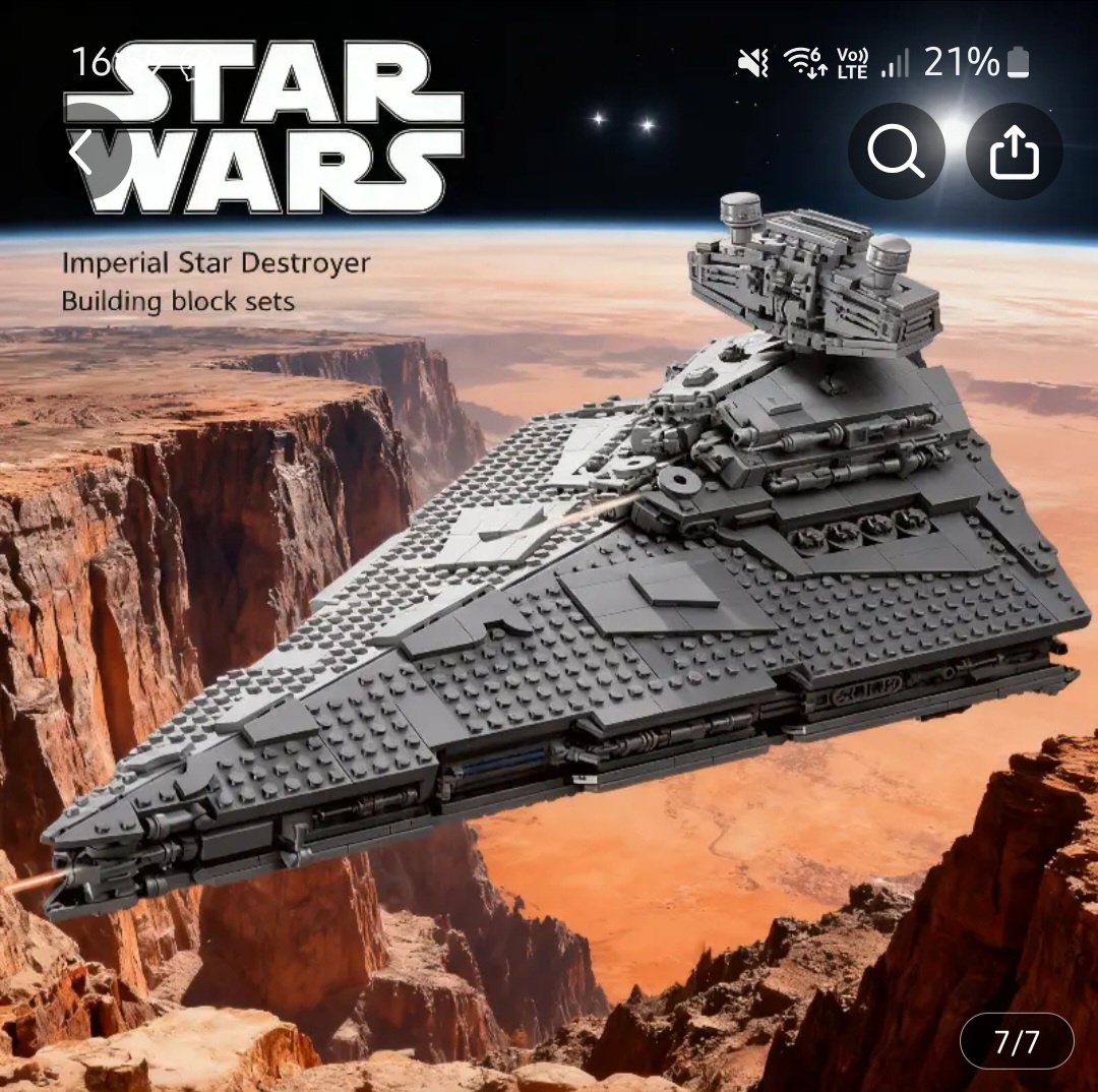 Lego star wars destroyer 50cm - 3