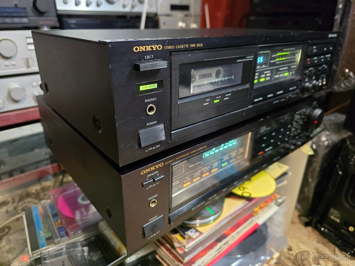 ONKYO zostava TX-7440 +TA-2440 receiver +deck - 3