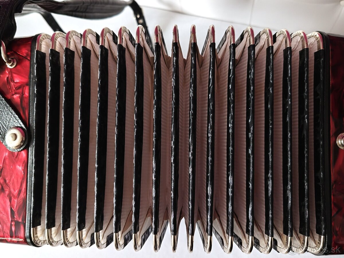 Predam akordeon HOHNER Student 96 bas., TOP stav... - 3