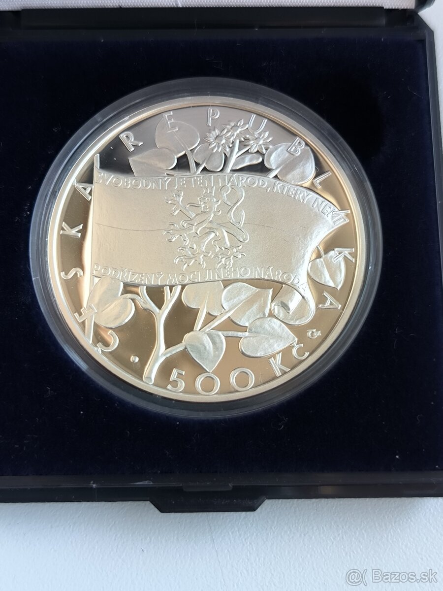 Strieborné mince 500 Kč 1916-2016 Československo - PROOF - 3