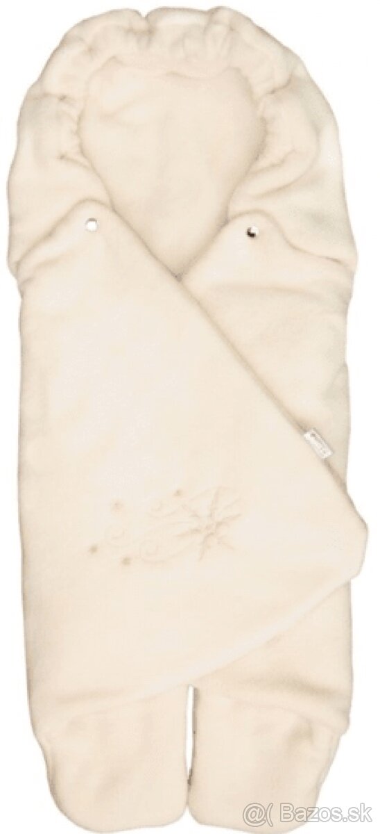 Emitex zavinovačka fleece béžová nová - 3