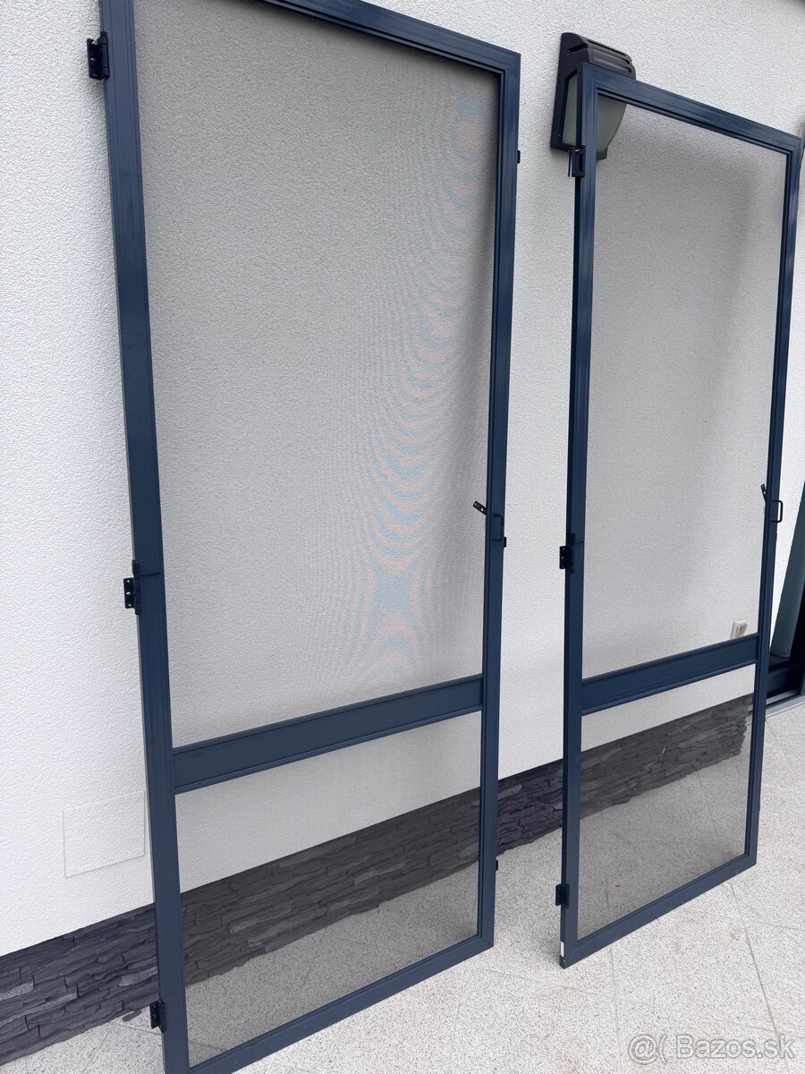 Hlinikove sietky na balkonove dvere (dverové) - 3