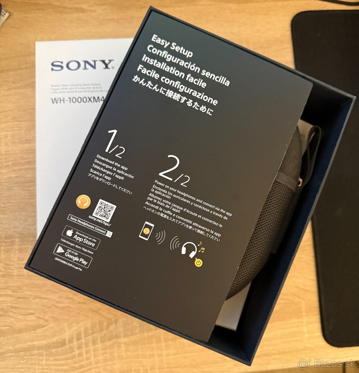 Sony Hi-Res WH-1000XM4, čierne - 3