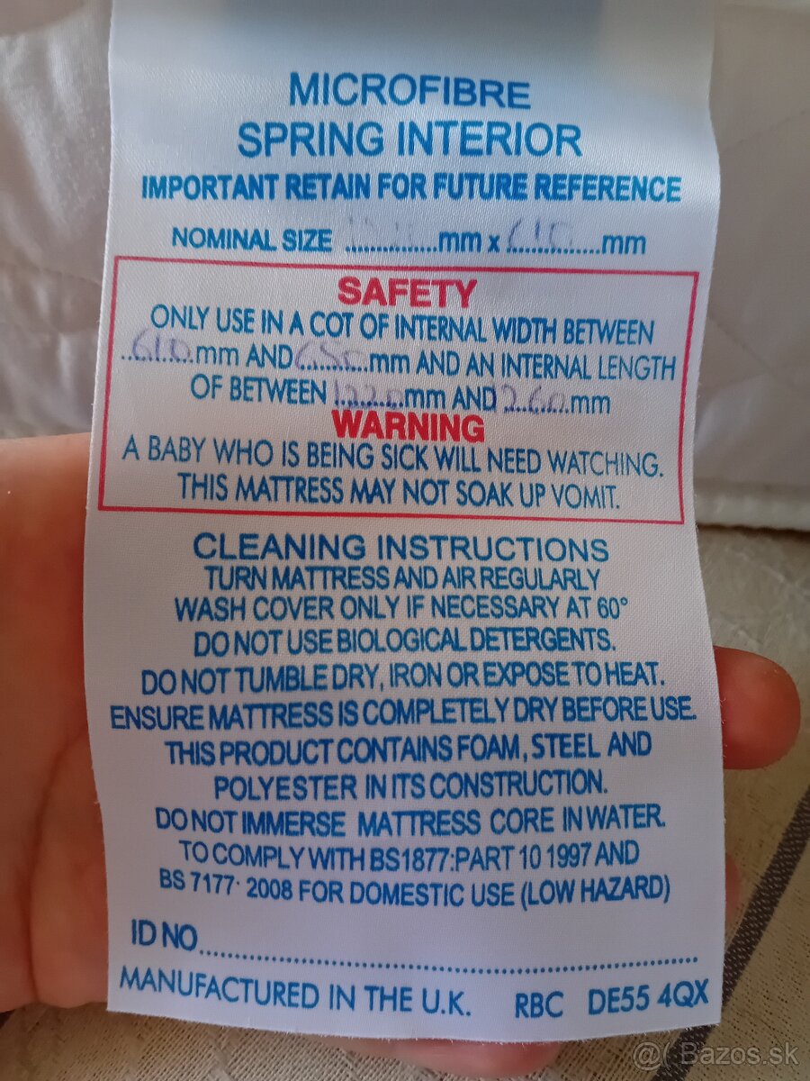 Matrac do postieľky - 3