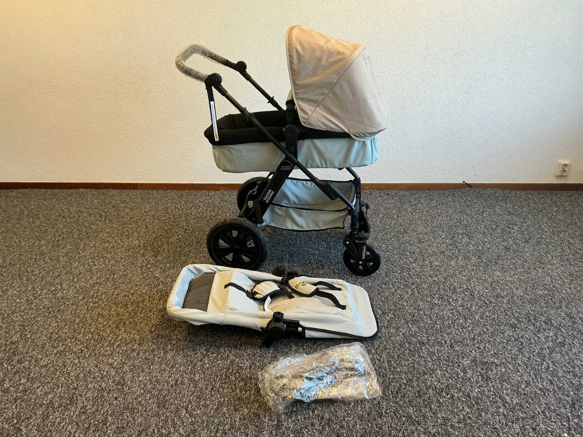 Predám nový kombinovaný kočík Bumble and Bee 2v1 – hlboká va - 3