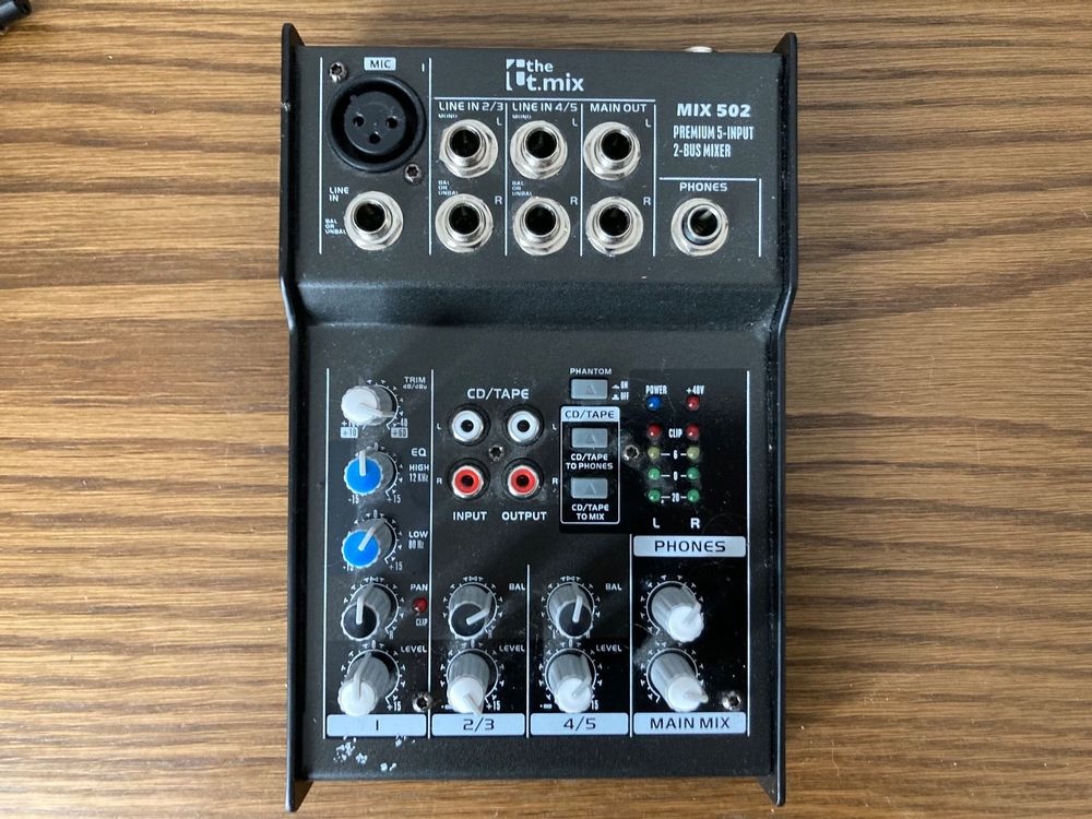 Predám mini stereo mixér - 3