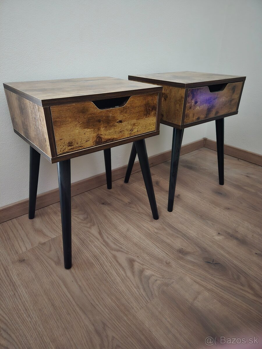 Nočný stolík 2ks - 3