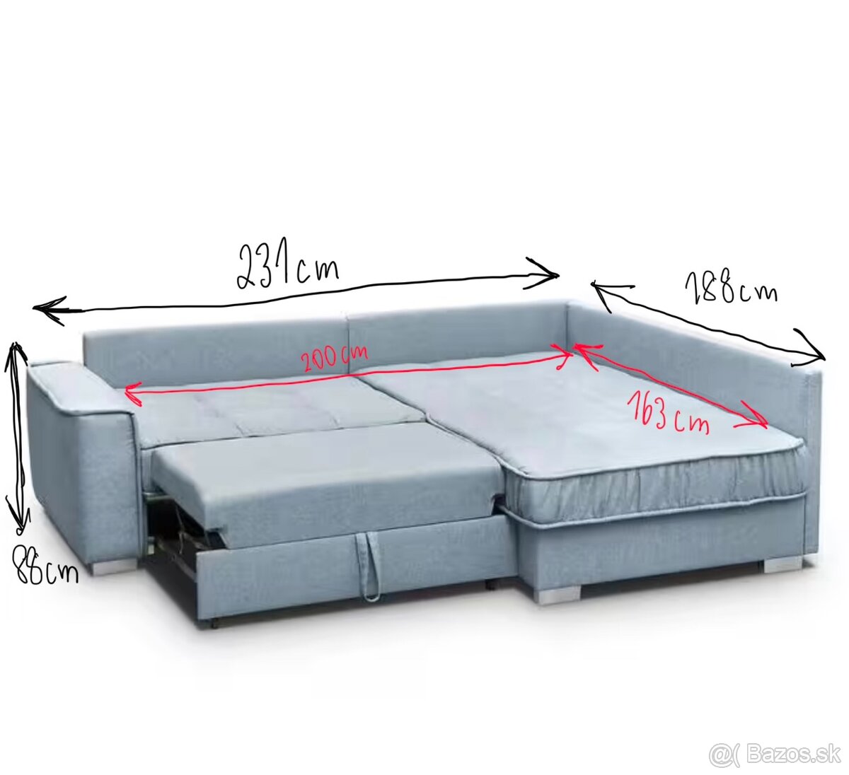 Rohová Sedacia Suprava NOVÁ - 3