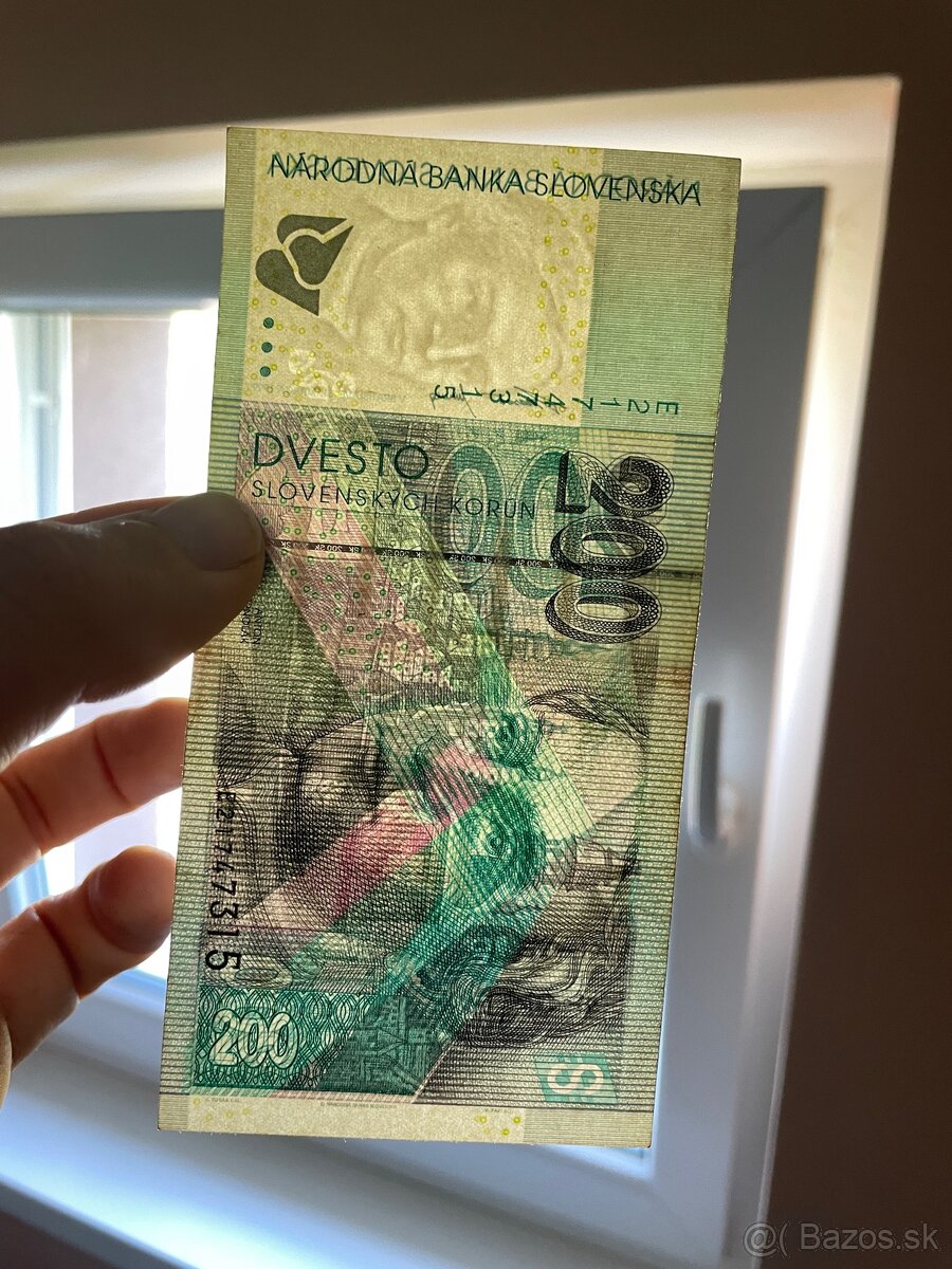 200 korún séria E 1999 - 3
