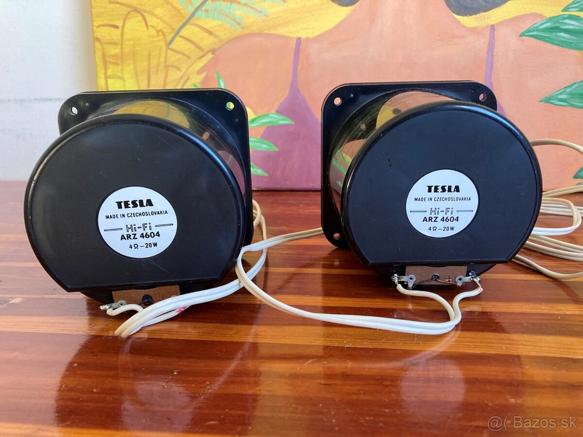 Predám stredotónové reproduktory Tesla ARZ4604 - 3