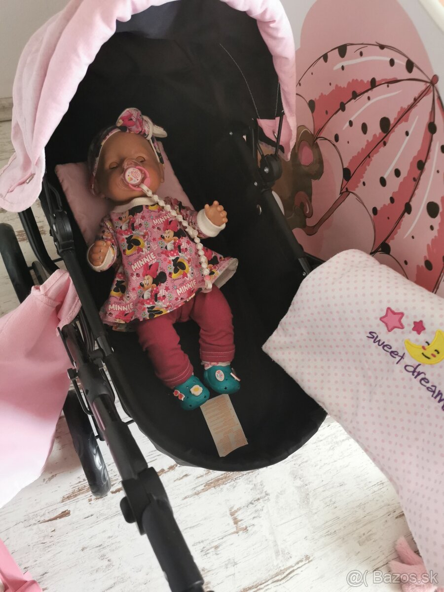 Kočík pre bábiky s príslušenstvom - 3