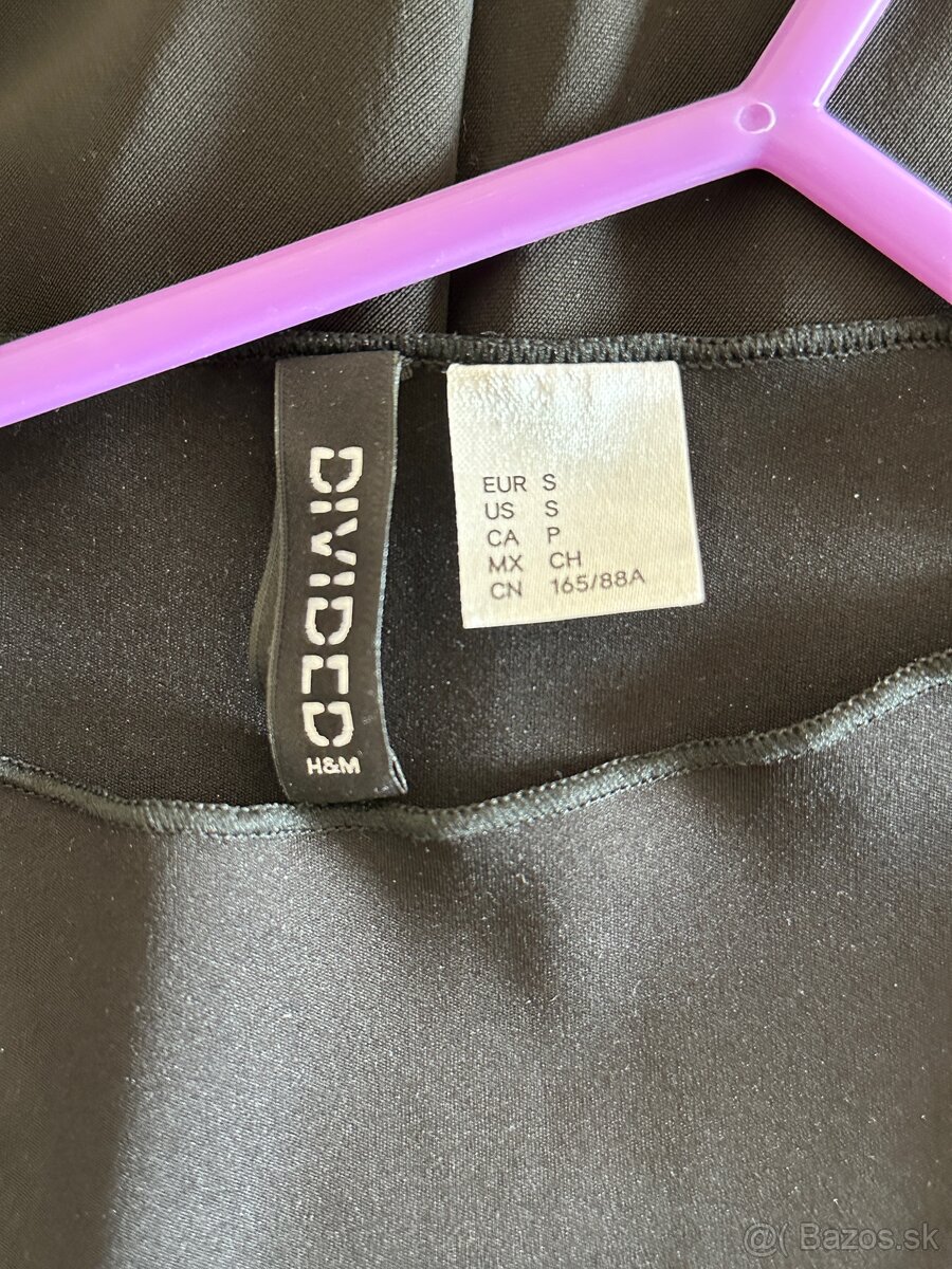 Dámske šaty H&M - čierne vel. S - 3