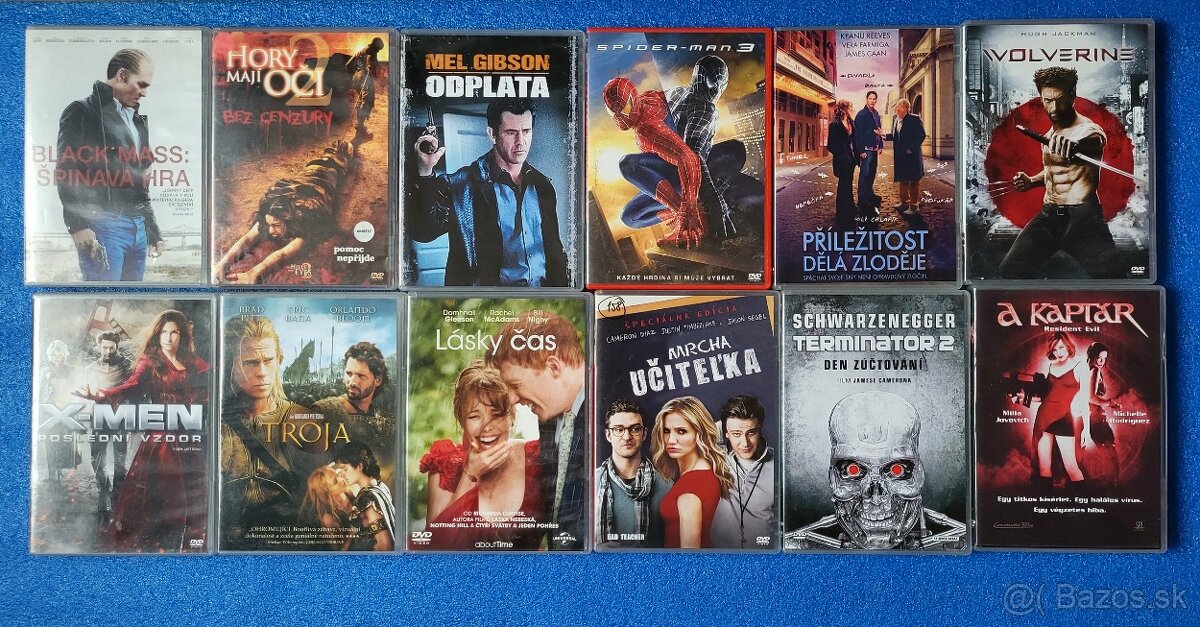 DVD, BLU RAY FILMY NA PREDAJ - 3