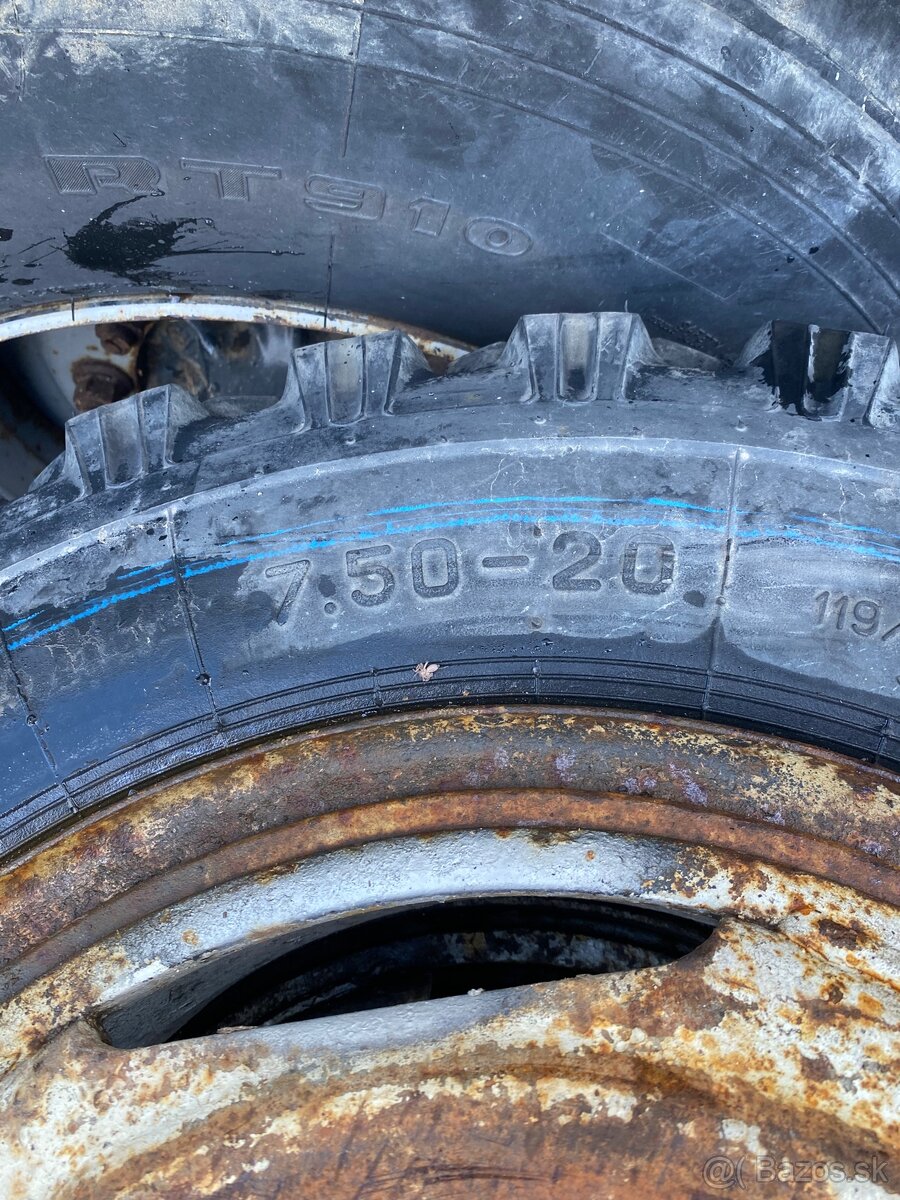 Pneumatiky 7,50-20 - 3