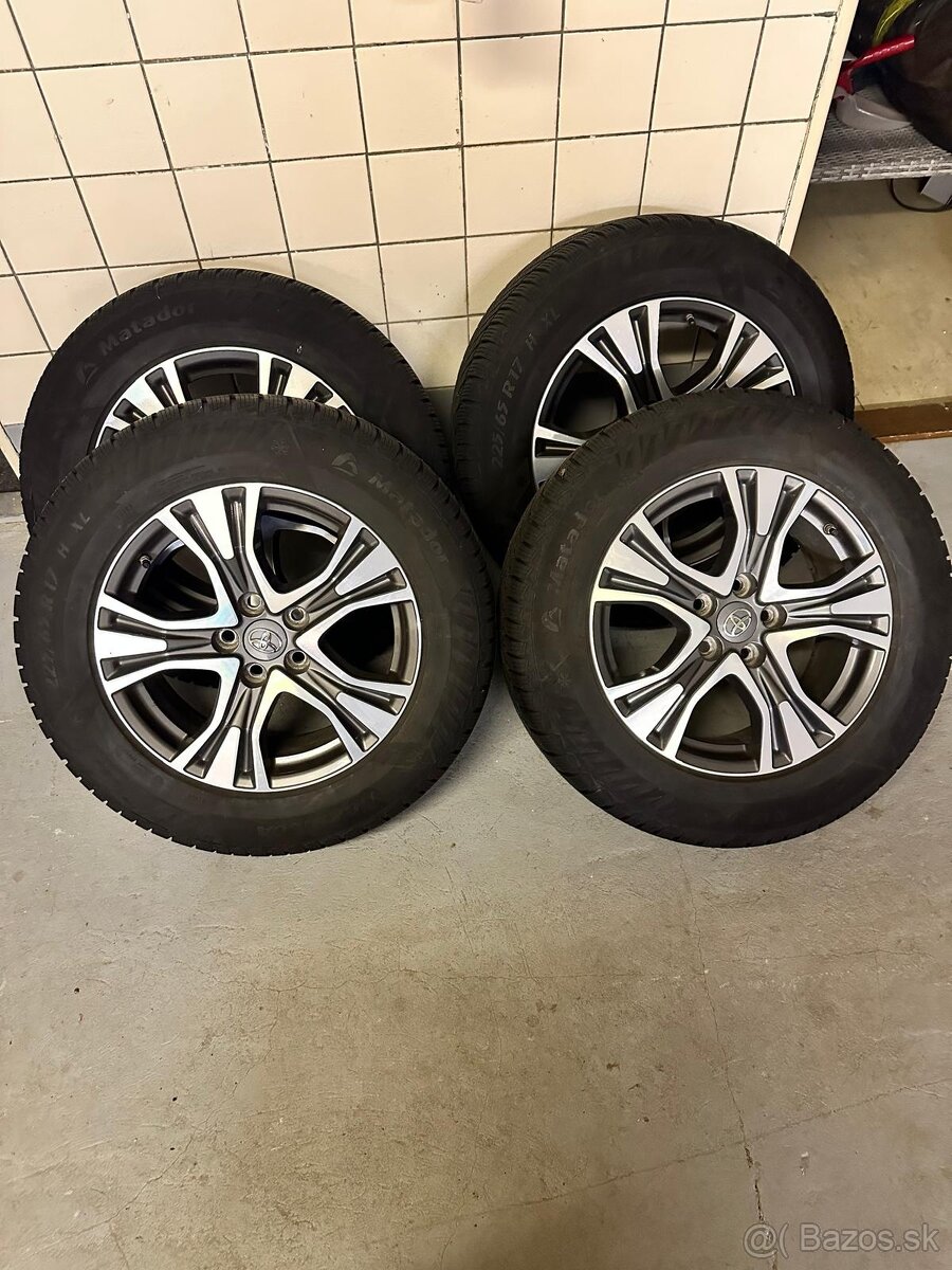 Predám zimné pneuR17 Matador+disky - 3
