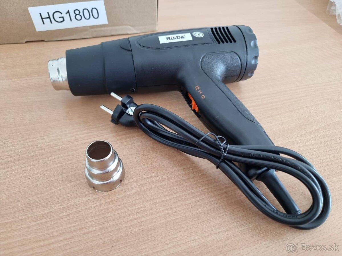 Na predaj nová teplovzušná pištoľ Hilda 1800W - 3