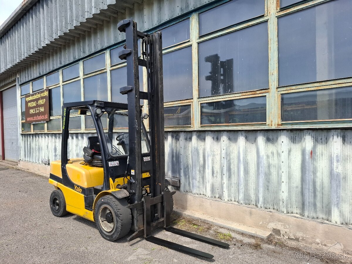 YALE GDP35VX diesel Nosnosť 3 5 t, zdvih 5,0 m , hodín 7940 - 3