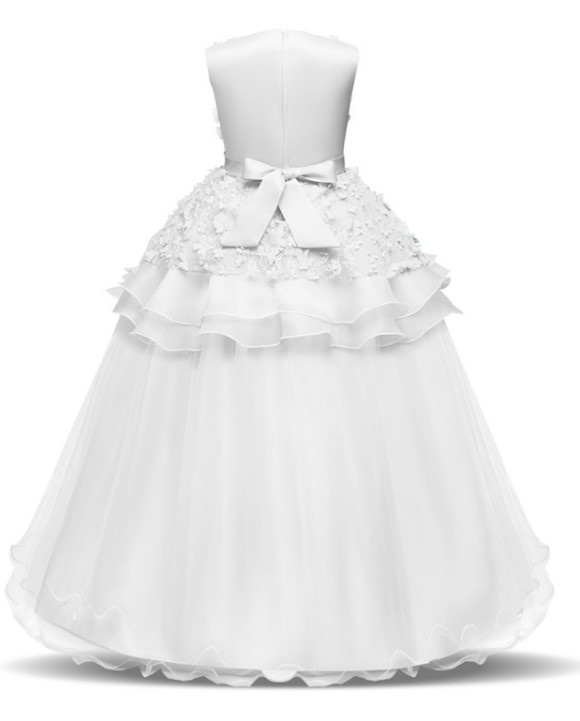 Bohatoriasene zdobene šaty prijimanie rôzne veľkosti - 3