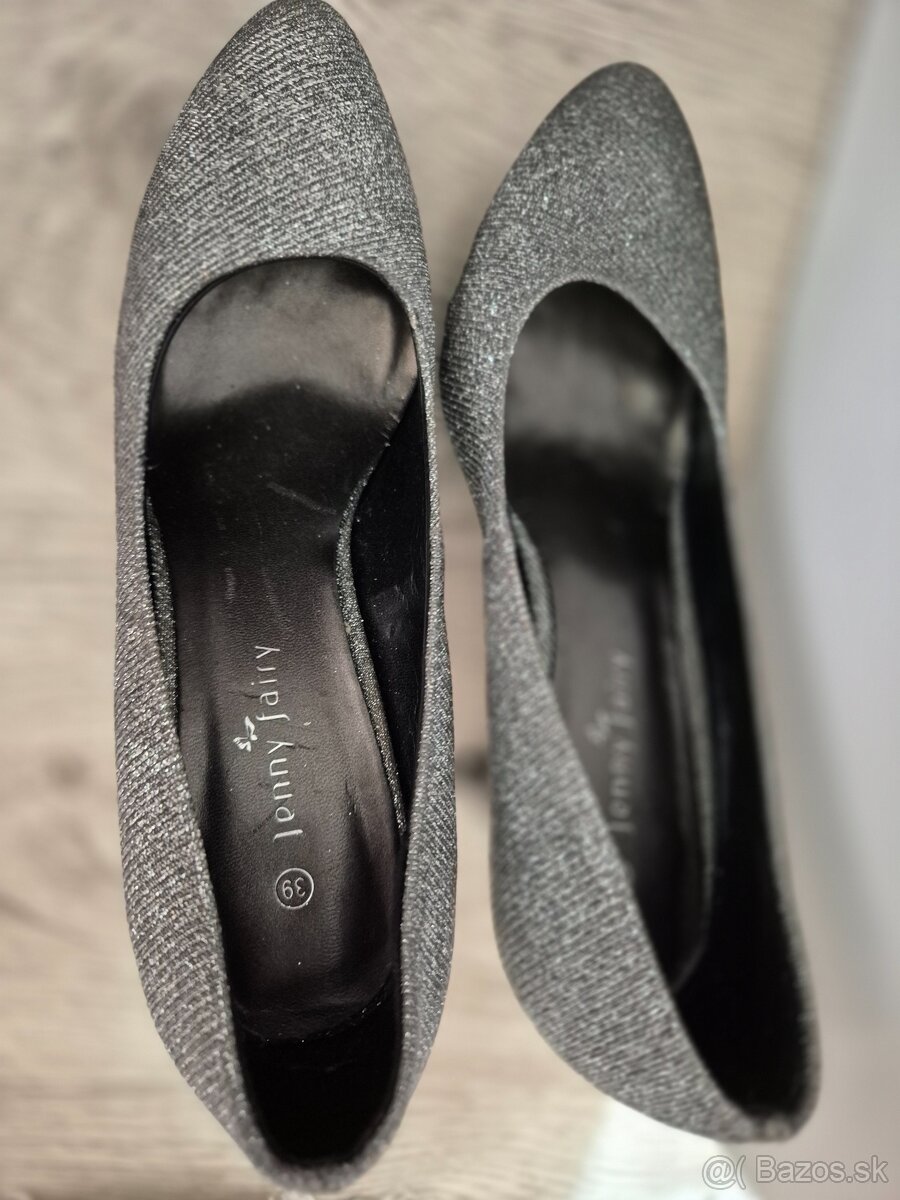 Dámske spoločenské topanky veľkosť 39 - 3