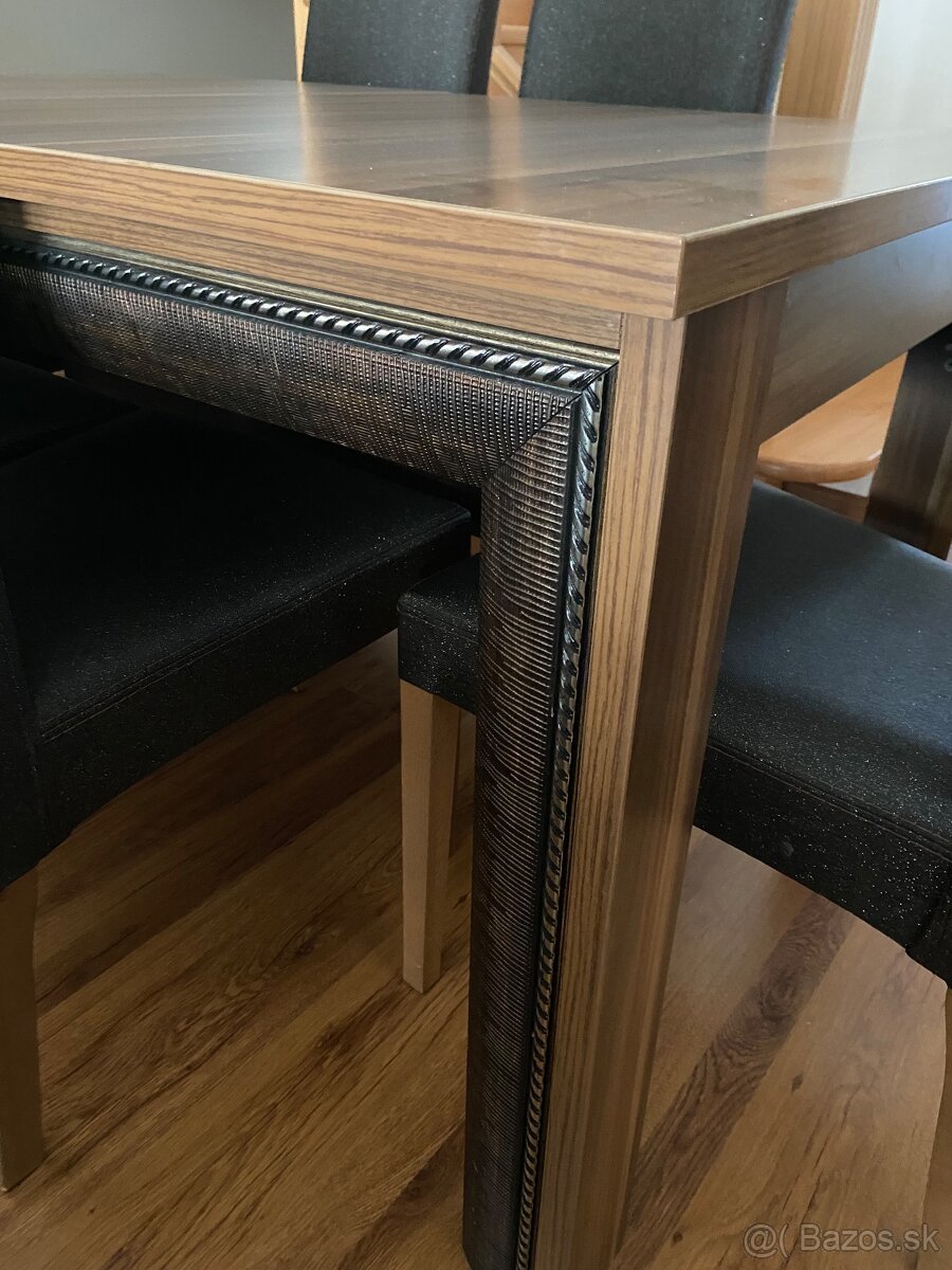 Stol a stoličky 6ks - 3