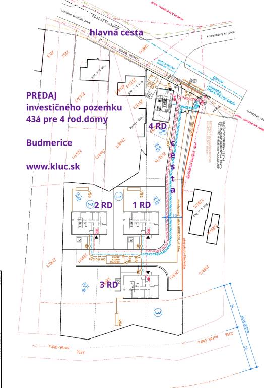 Ponuka pre investorov: 4 stavebné pozemky s úz.rozhodnutím. - 3