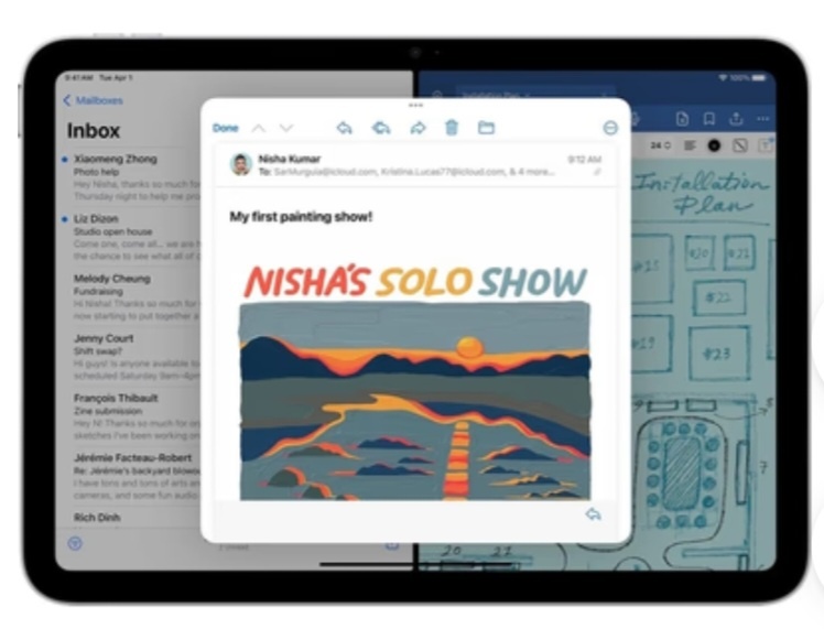 Apple iPad 11 Wi-Fi 128GB Silver 2025 - 3