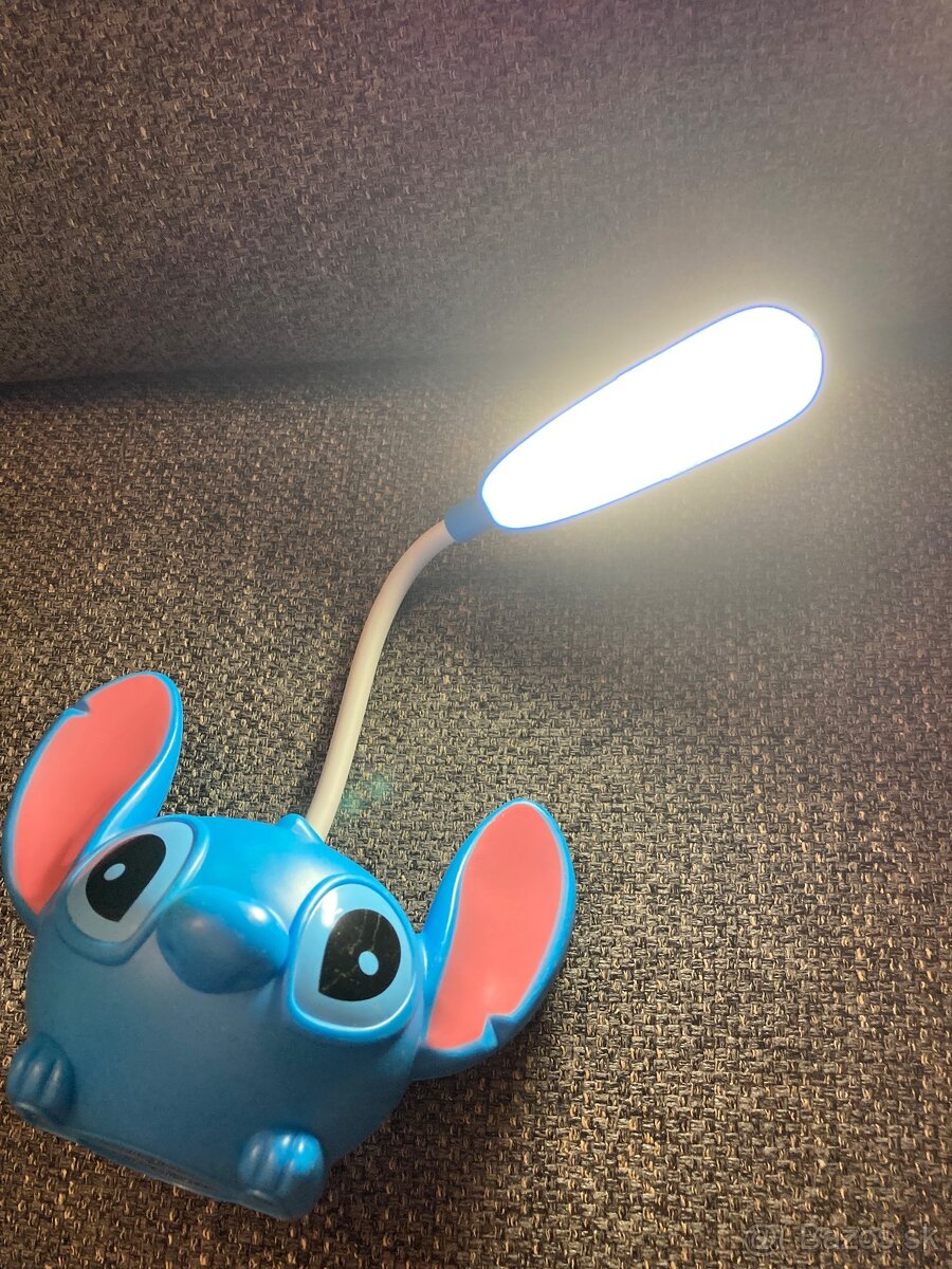 Nová LED detská lampička Lilo & Stitch – nabíjateľná (USB) - 3