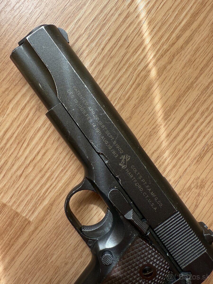 CyberGun airsoft pištoľ GBB COLT 1911 GBB CO2 - 3