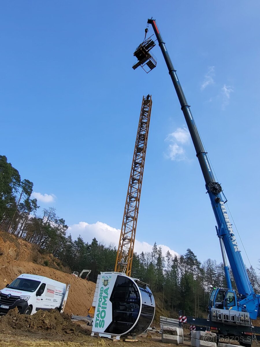 Vežový stavebný žeriav Soima 6018TL - 3