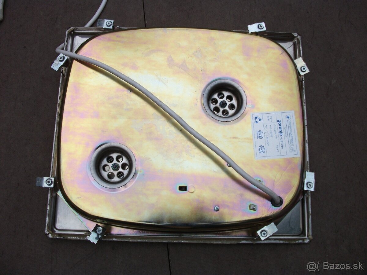 Elektrická dvojplatnička zn.Gorenje.Lacno. - 3