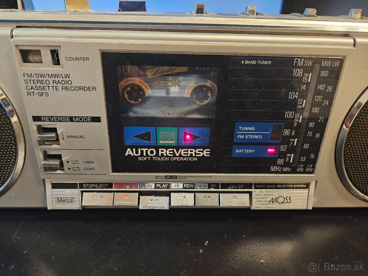 Predám rádio magnetofón Toshiba - 3