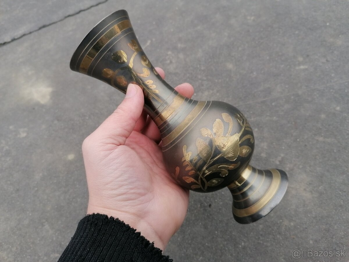 Predám mosadzná váza - 3