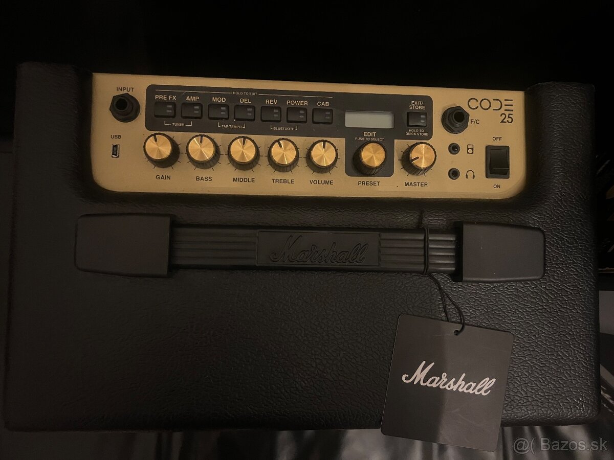Marshall CODE 25 kombo TOP stav - 3