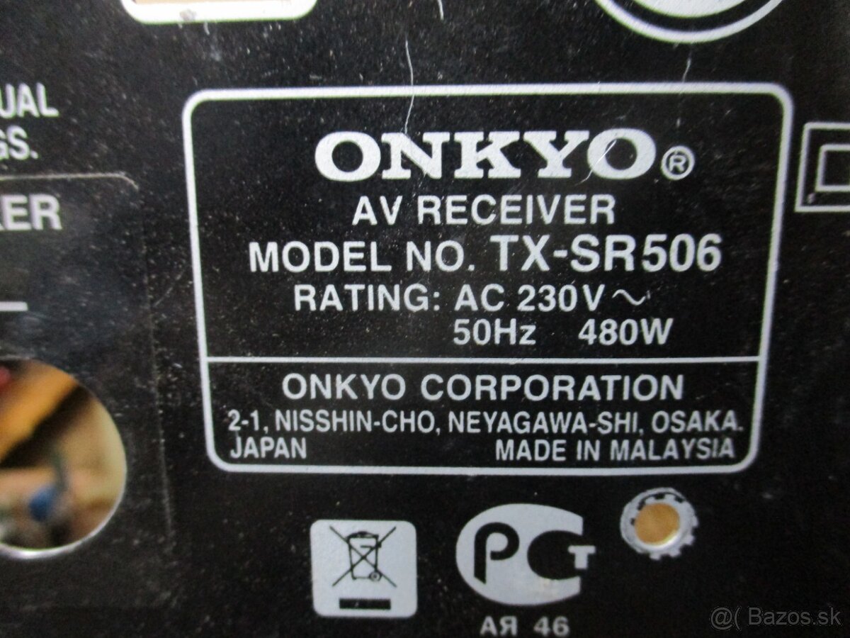 ONKYO TX-SR506 nahradni diel - 3
