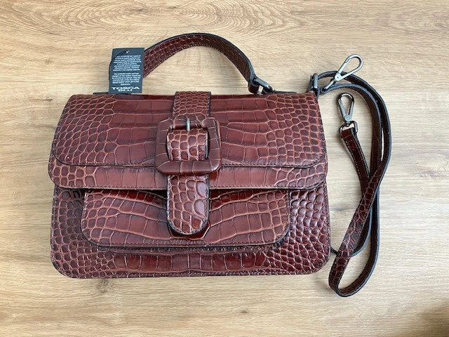 Luxusná kožená kabelka TOSCA BLUE - 3