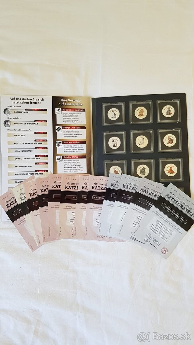 Kolekcia strieborných mincí - 3