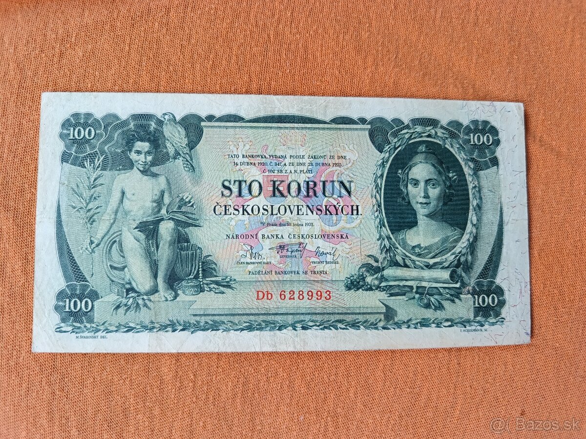 Bankovky ČSR - 60 - 3