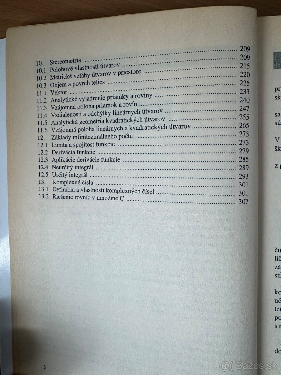 Matematika k maturite - 3